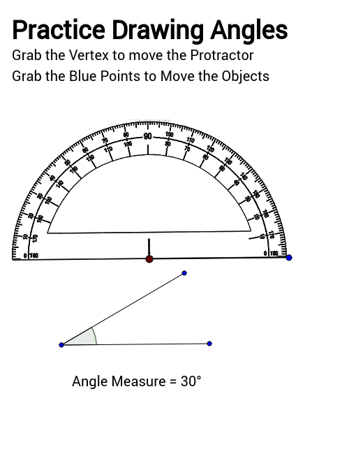 Draw Angles – GeoGebra