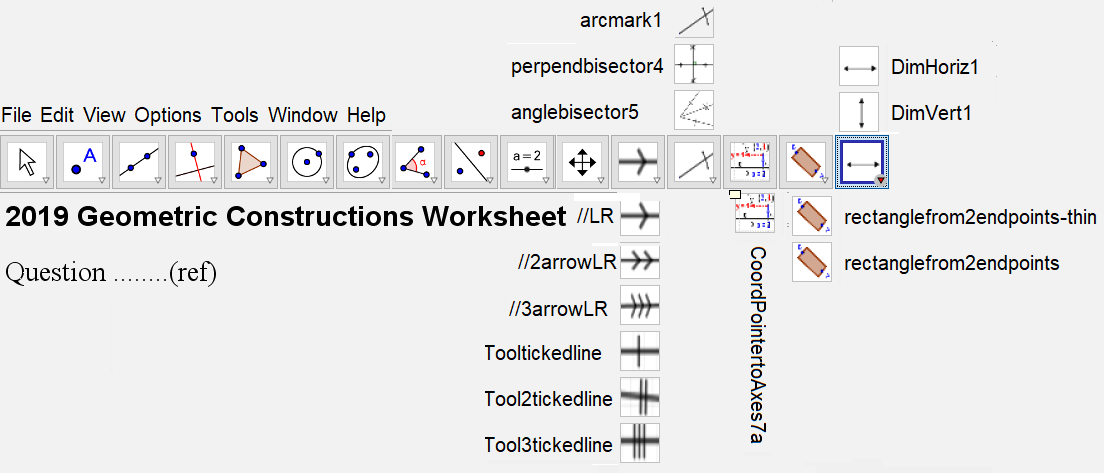 Geoemetry Construction Tools