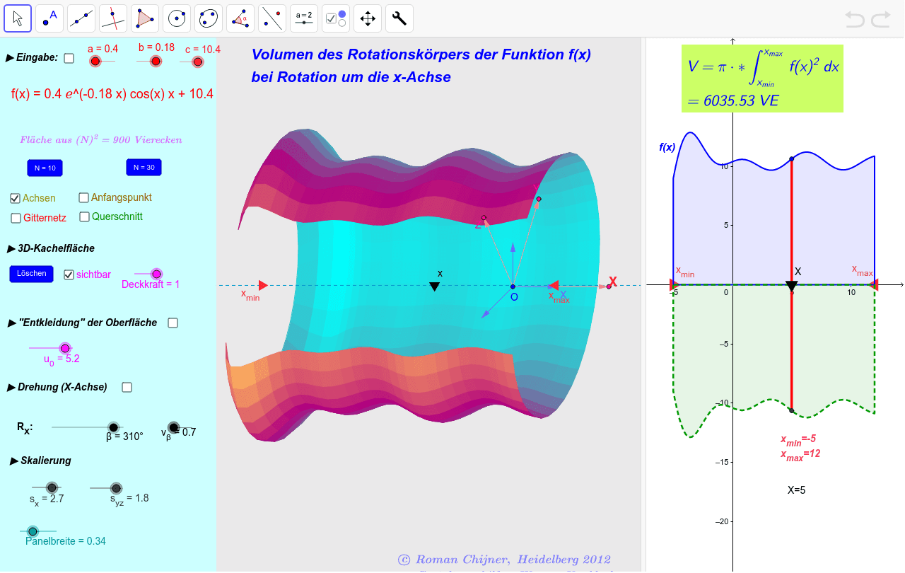 GeoGebra Applet