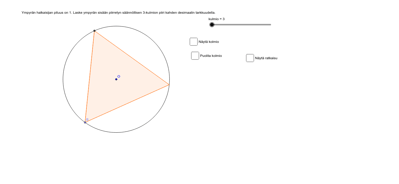 GeoGebra Applet