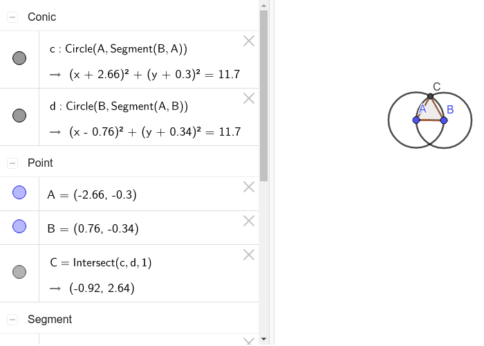 GeoGebra Applet