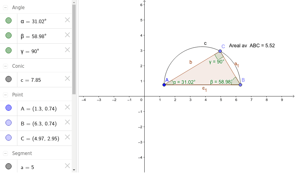 GeoGebra Applet