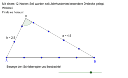 II Rechtwinklige Dreiecke