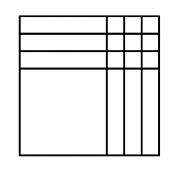 When Optima draws a pattern for the square in problem #1, it looks like this