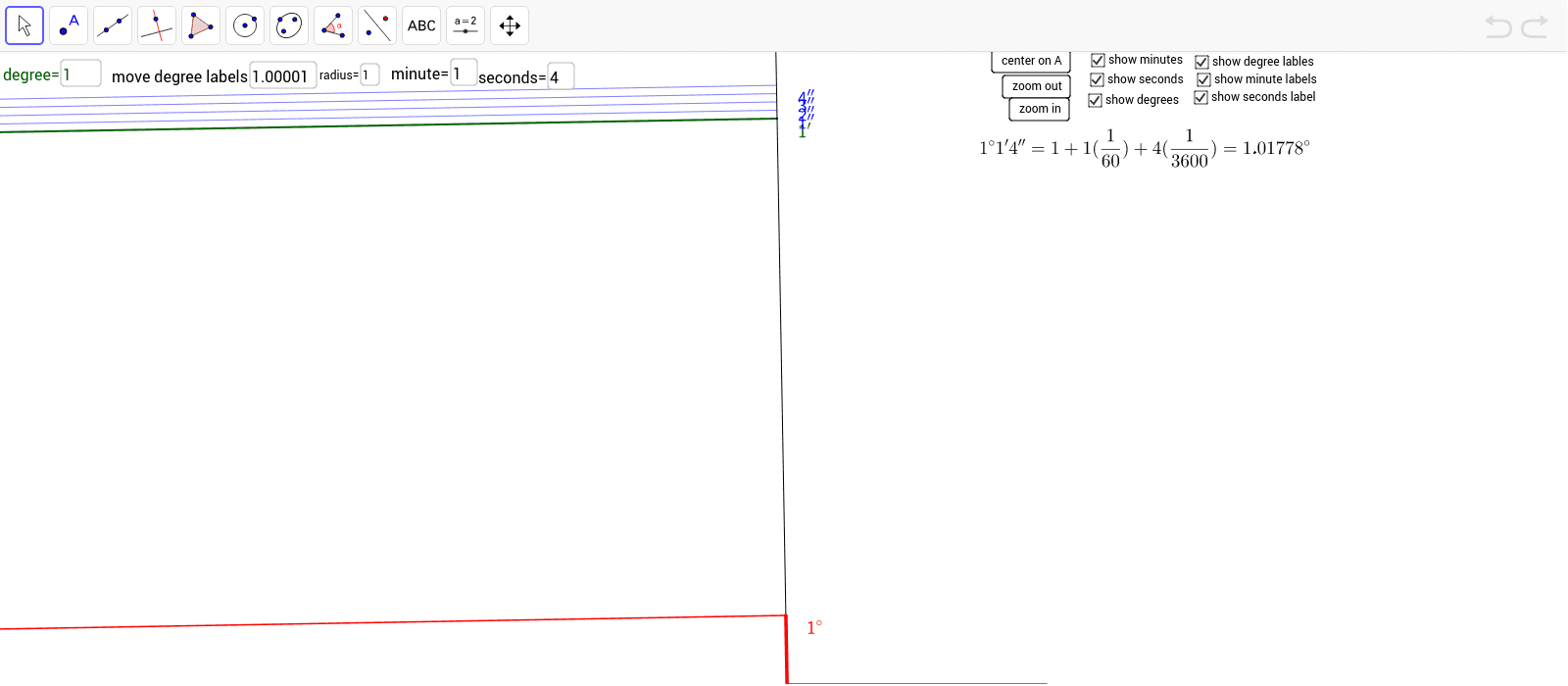 GeoGebra Applet