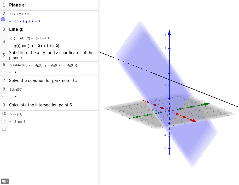 GeoGebra Applet