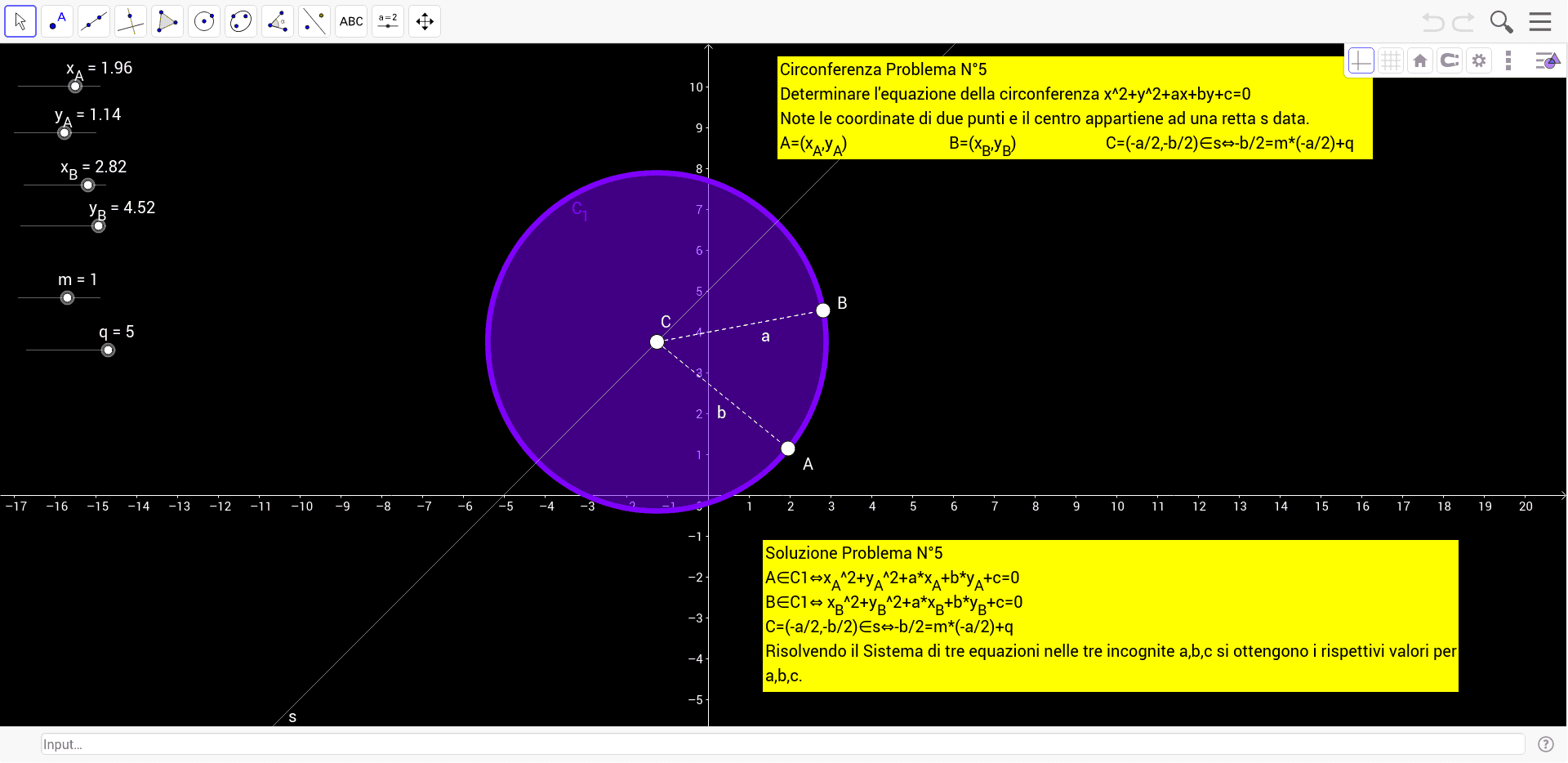 GeoGebra Applet
