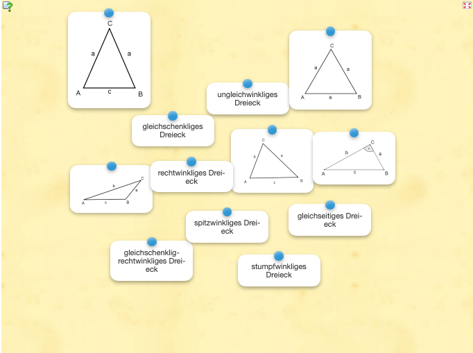 Einteilung der Dreiecke – GeoGebra