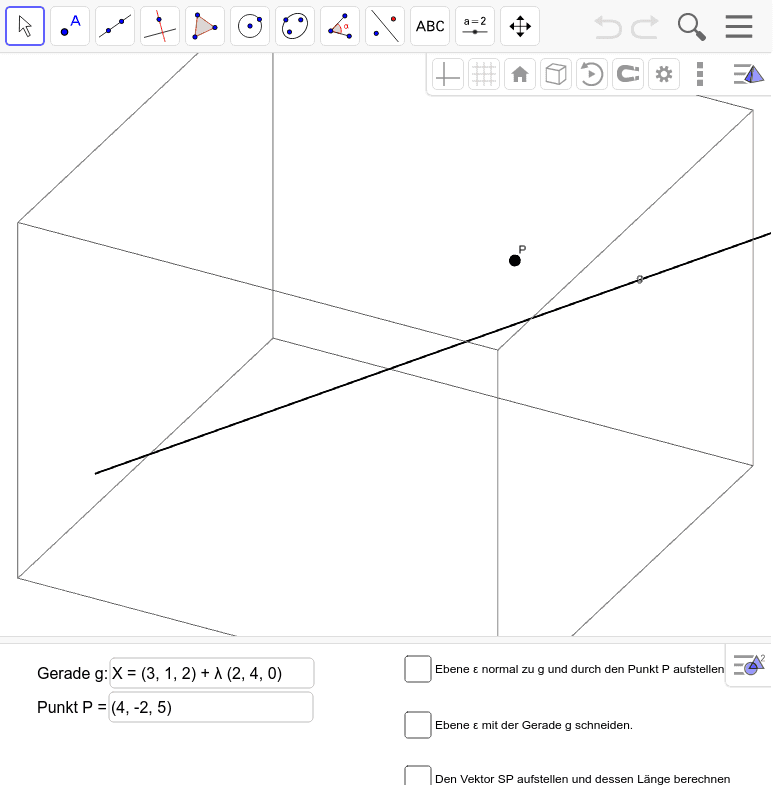 GeoGebra Applet