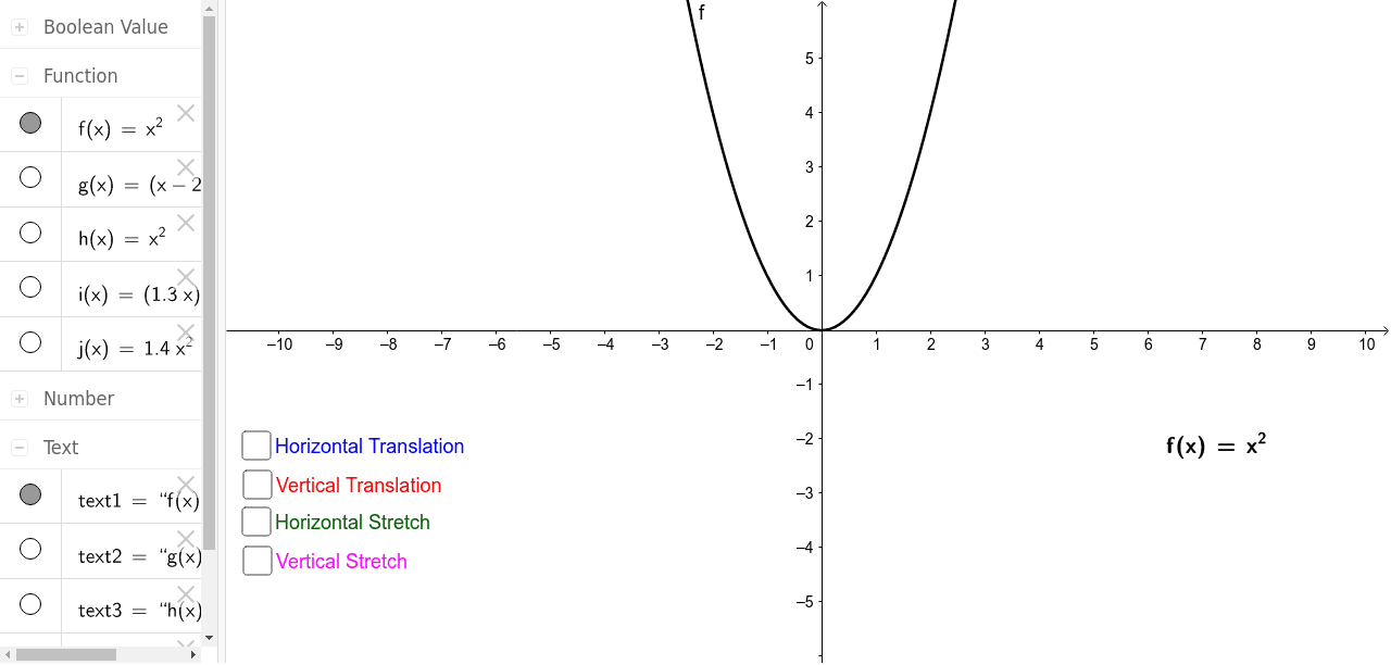 GeoGebra Applet