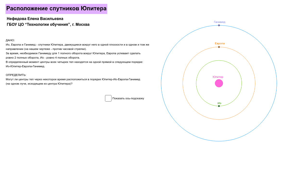 GeoGebra Applet