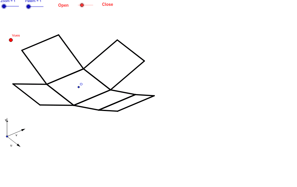 Nets of the cube GeoGebra