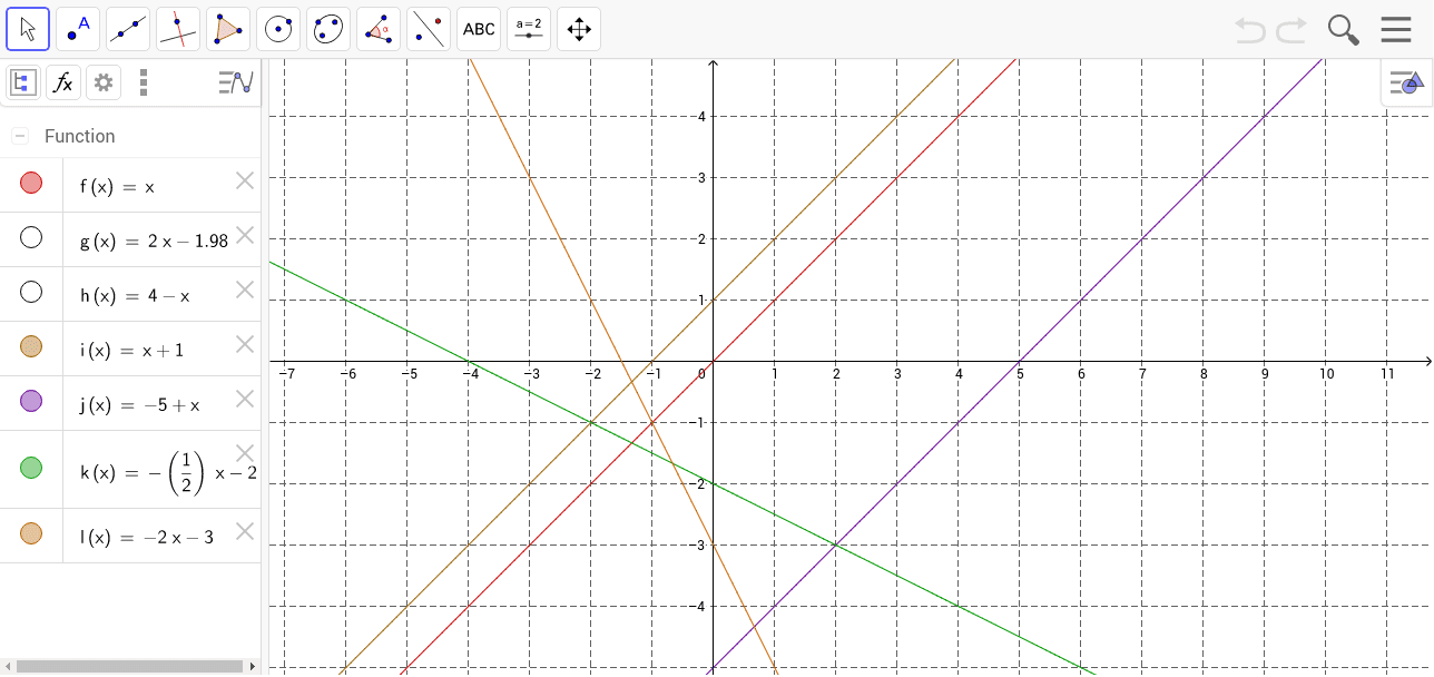 GeoGebra Applet