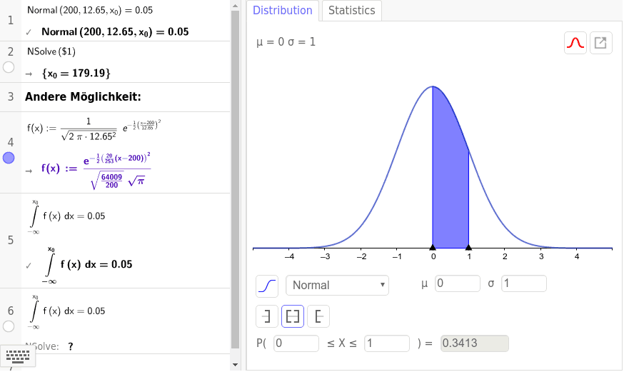 GeoGebra Applet