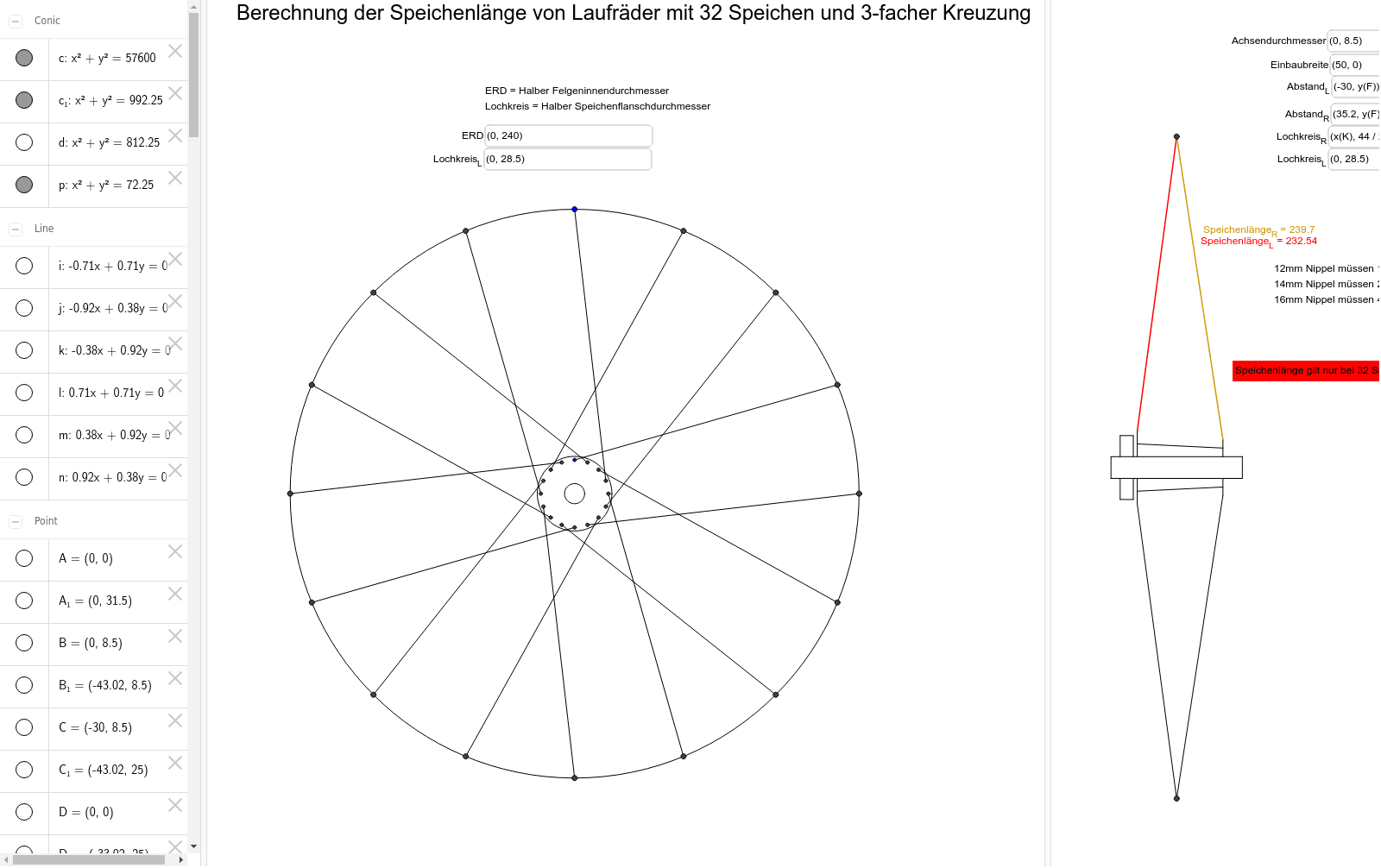 GeoGebra Applet