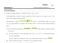 Ficha de Trabalho 1 - 10 MatA - Função Quadrática.pdf