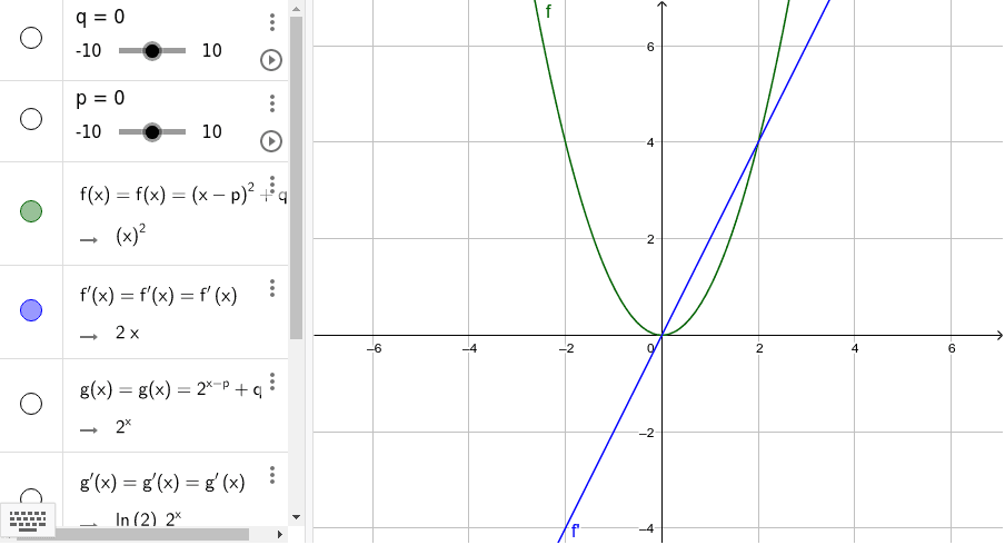 GeoGebra Applet