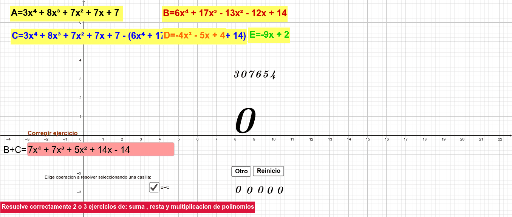 JOGO DOS POLINÔMIOS – GeoGebra