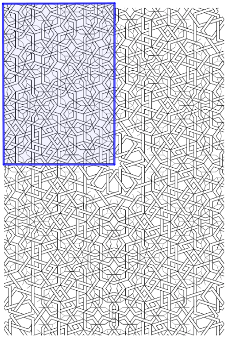 afbeelding: Cromwell - The search for Quasi-Periodicity in Islamic 5-Fold Ornament