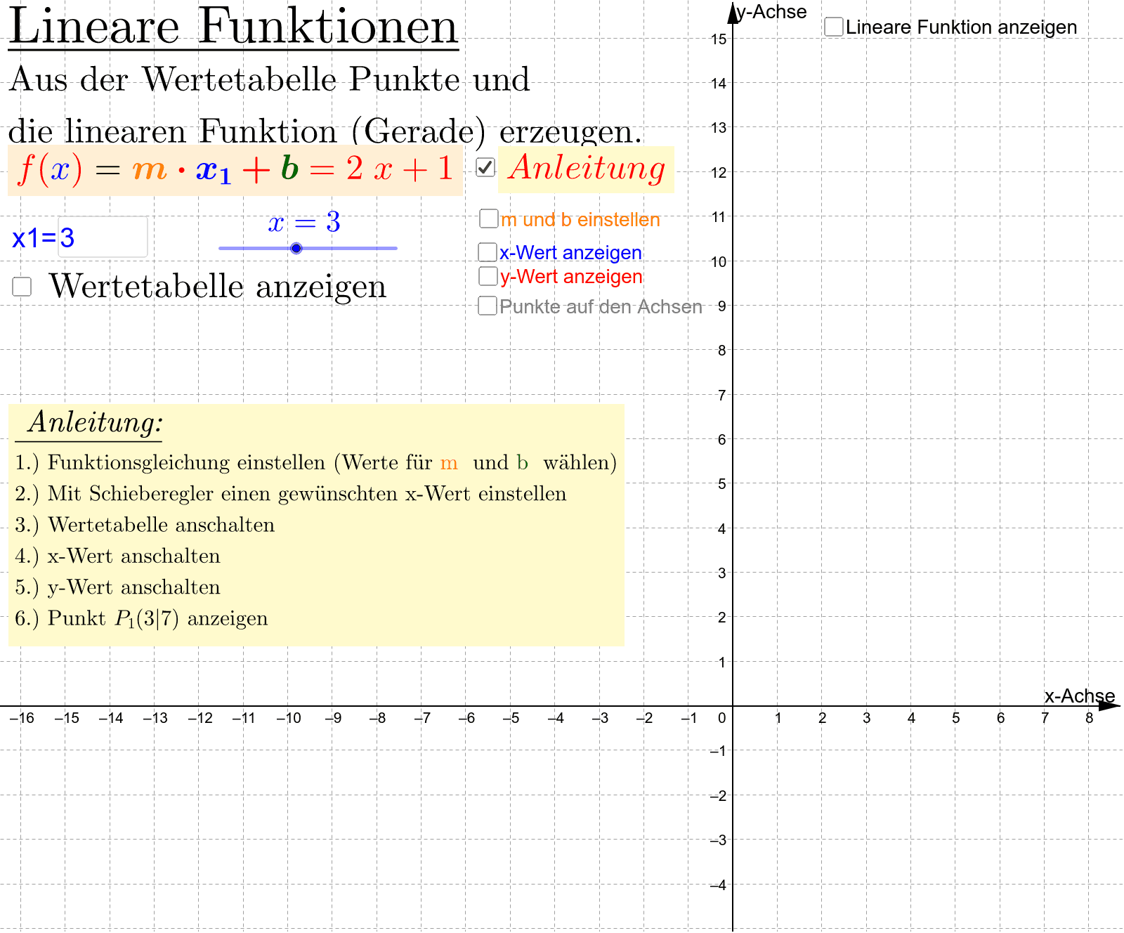 GeoGebra Applet