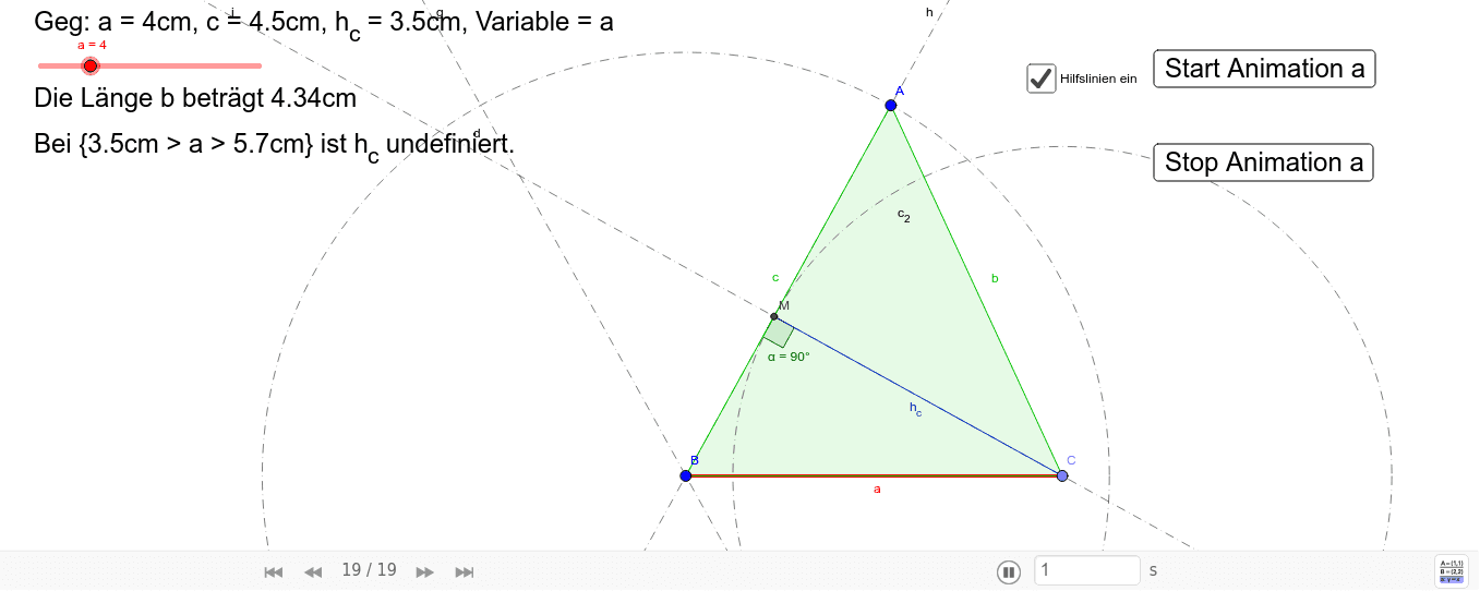 GeoGebra Applet