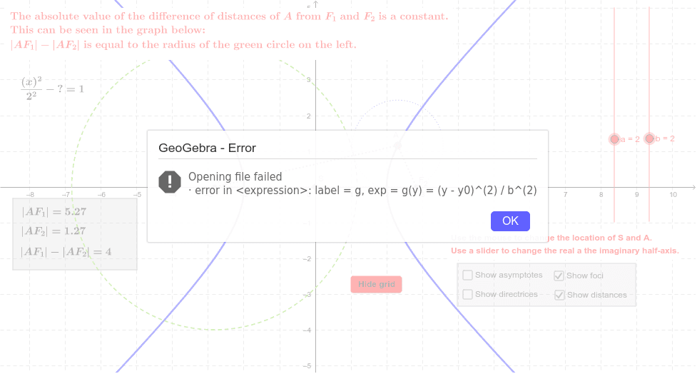 GeoGebra Applet