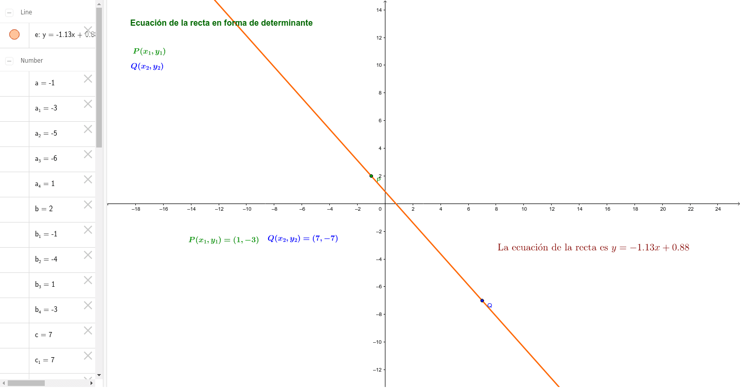 GeoGebra Applet