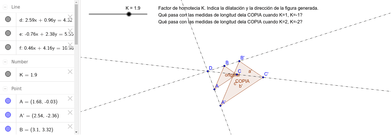 GeoGebra Applet