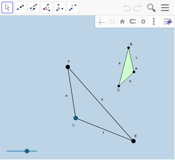 GeoGebra Applet