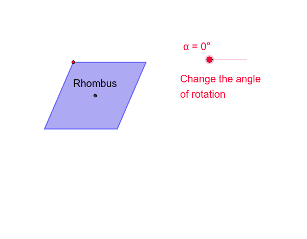 Rotational Symmetry-Rhombus – GeoGebra