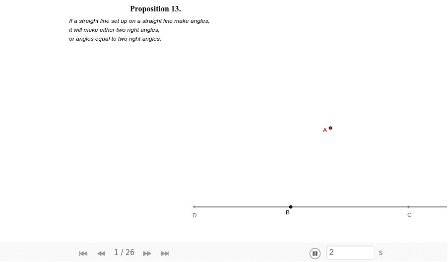 GeoGebra Applet