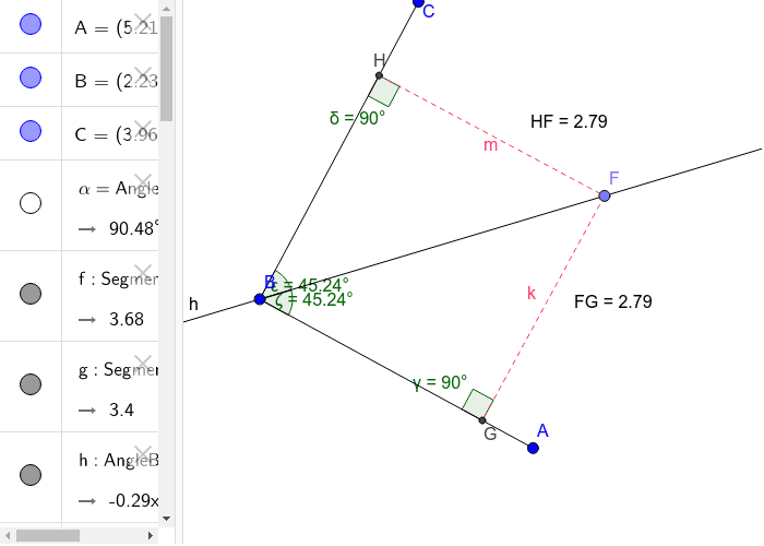 GeoGebra Applet