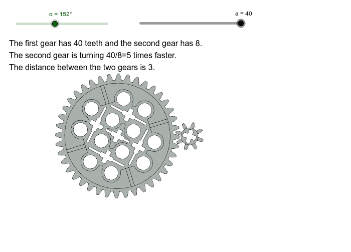Gearing up – GeoGebra