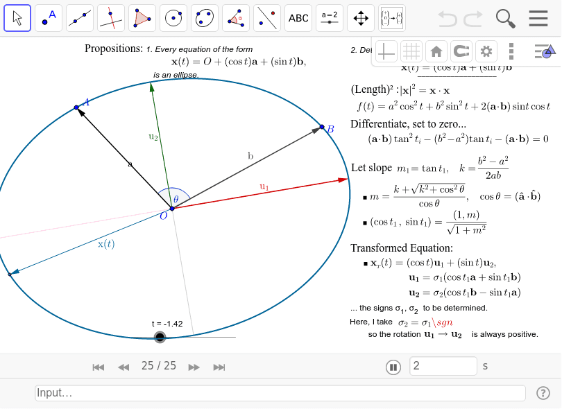 GeoGebra Applet