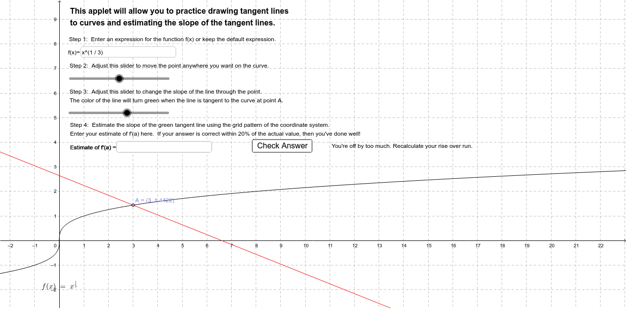 GeoGebra Applet