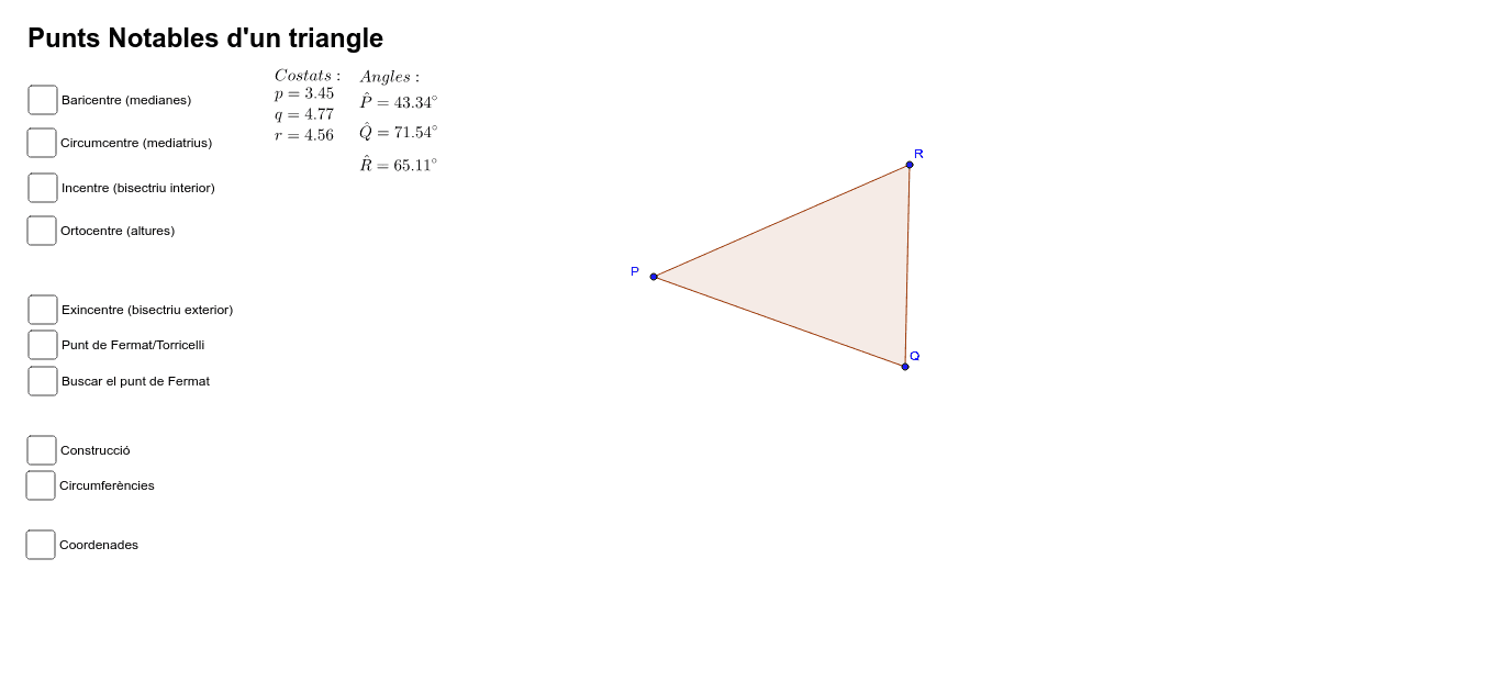 GeoGebra Applet