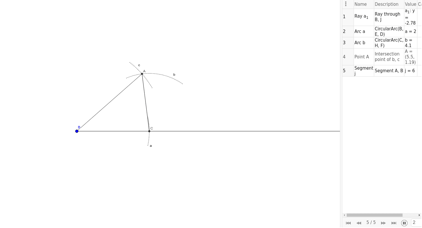 GeoGebra Applet