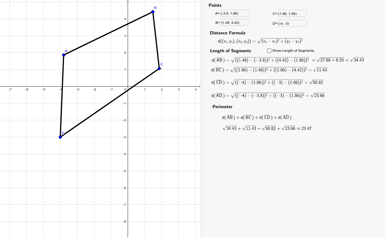 GeoGebra Applet