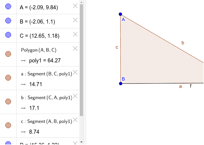 GeoGebra Applet