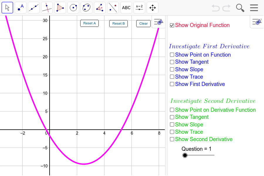 GeoGebra Applet