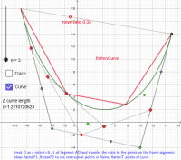 Bézier-Curve and de Casteljau's algorithm