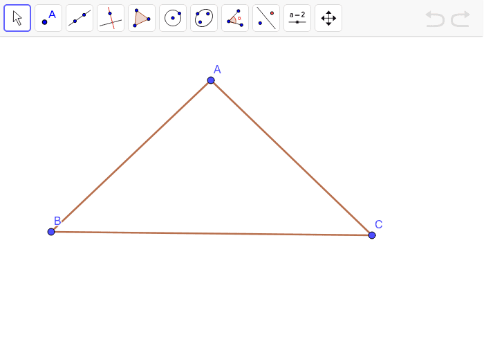 Altitudes of Triangles GeoGebra