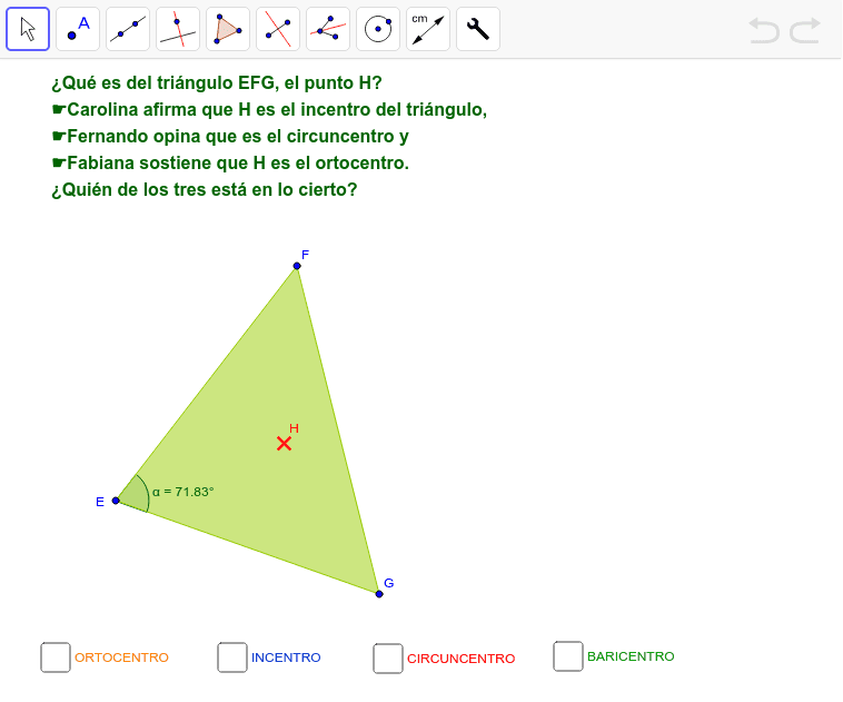 GeoGebra Applet