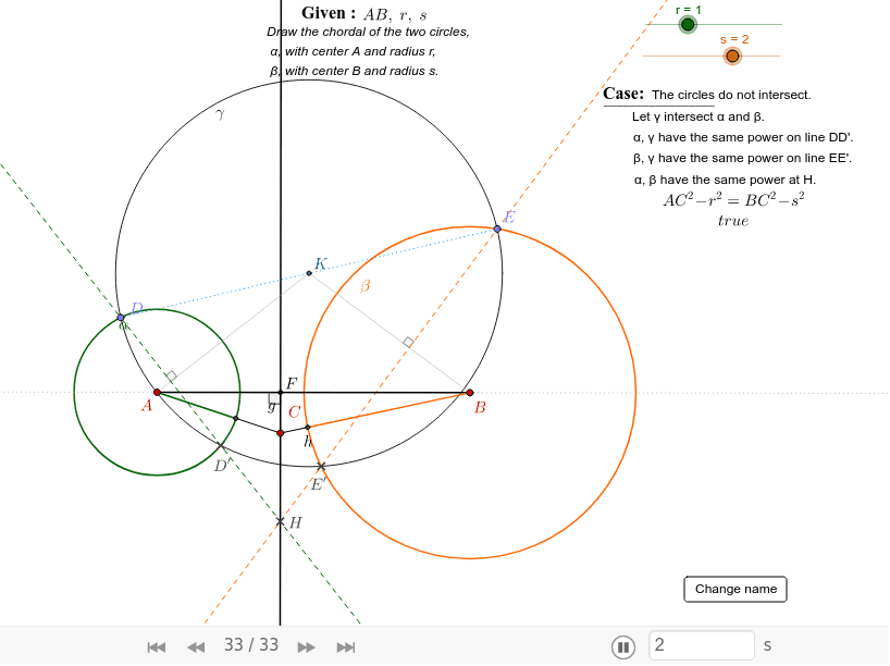 GeoGebra Applet