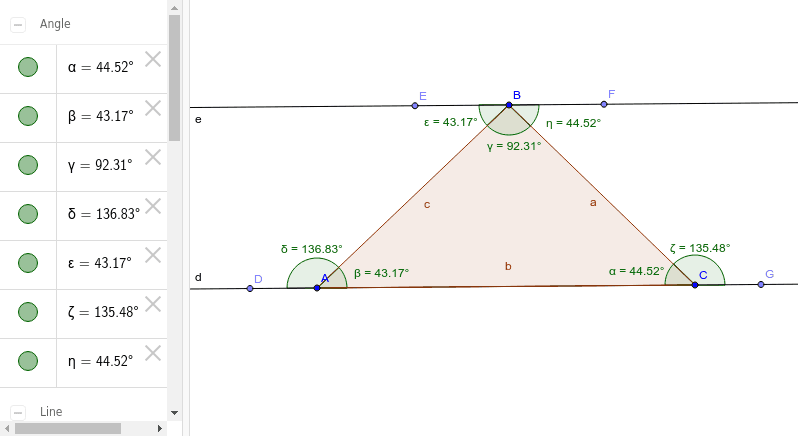 GeoGebra Applet