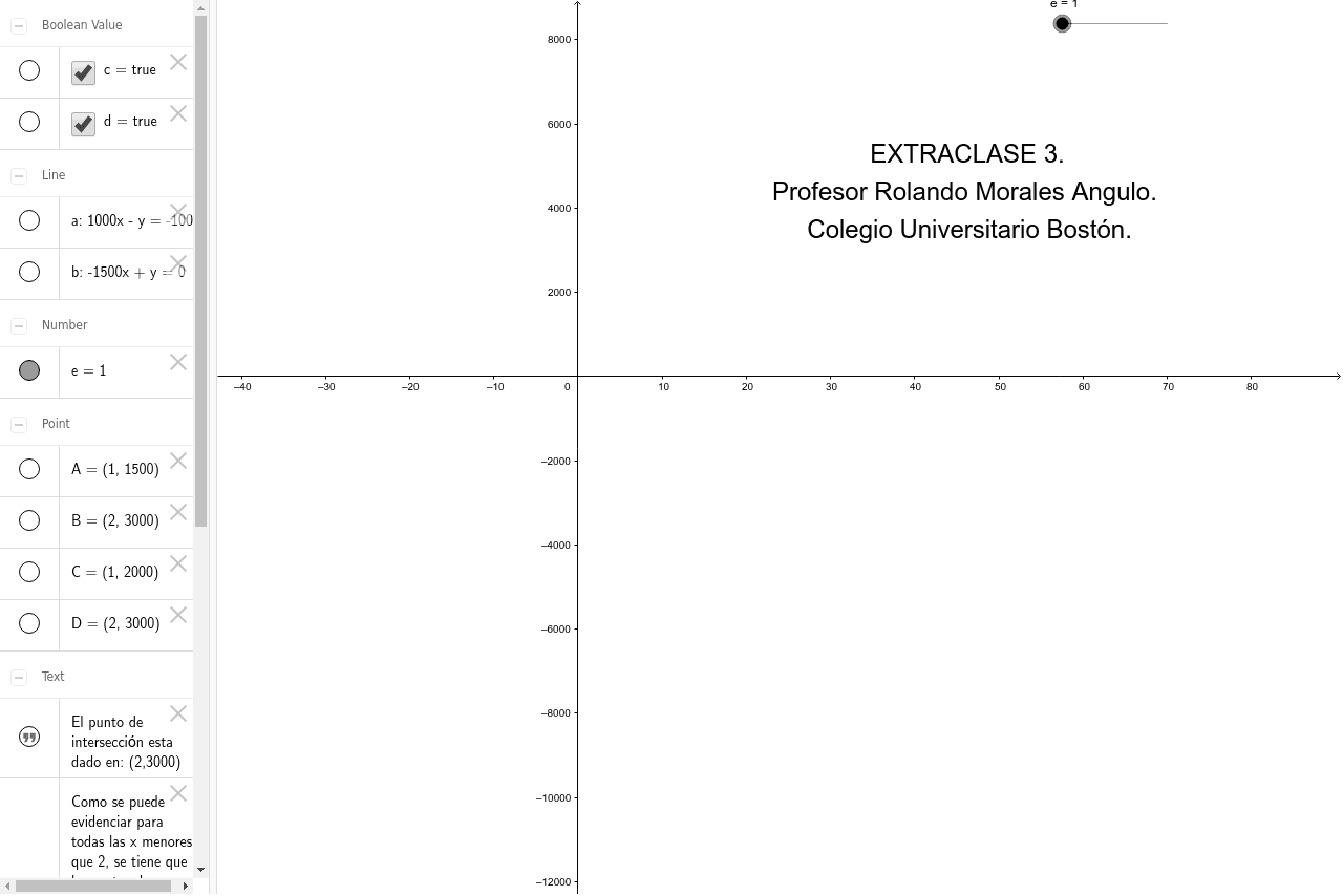GeoGebra Applet