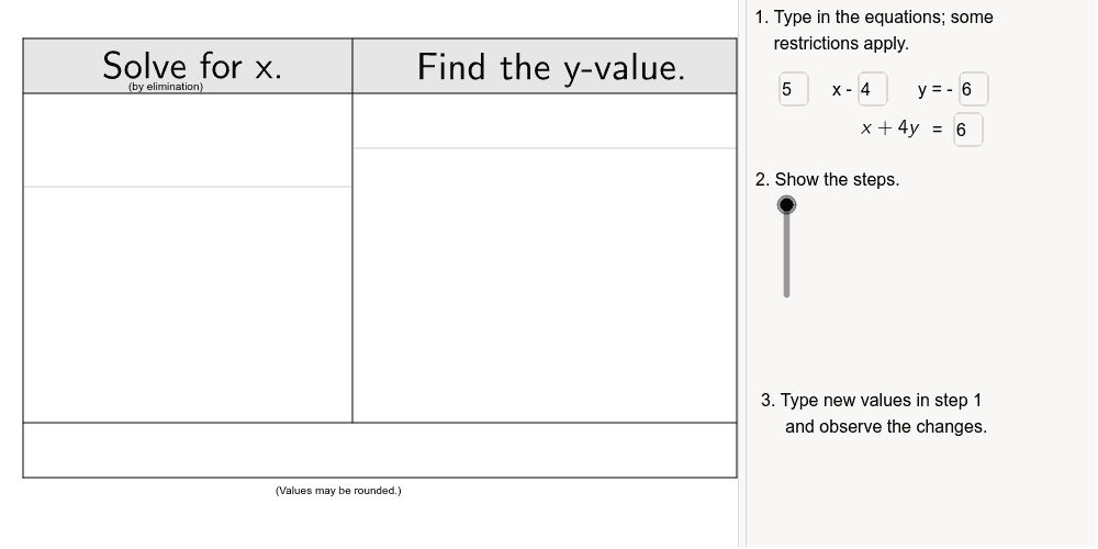 GeoGebra Applet