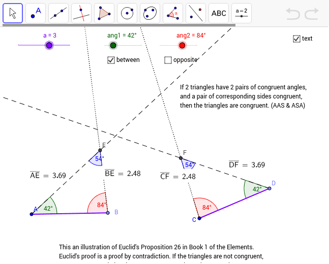 GeoGebra Applet