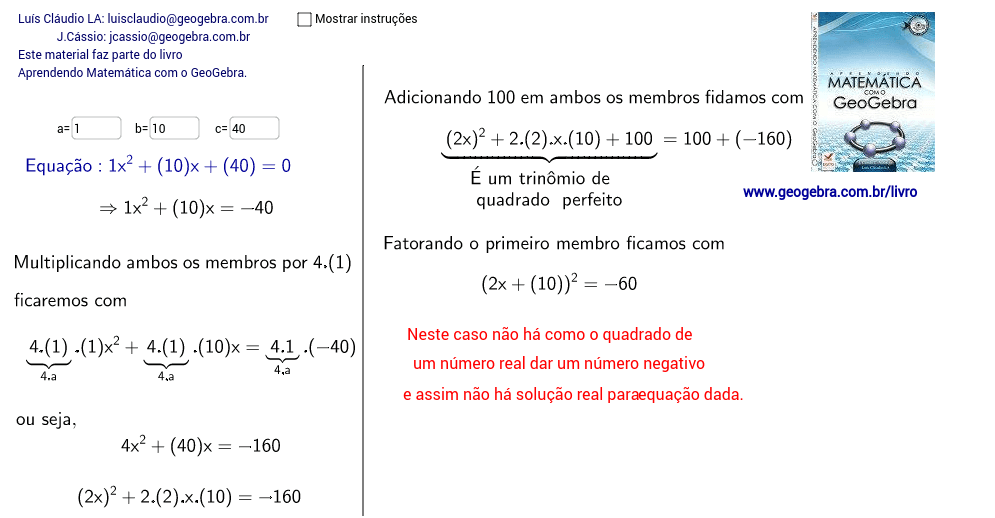 GeoGebra Applet