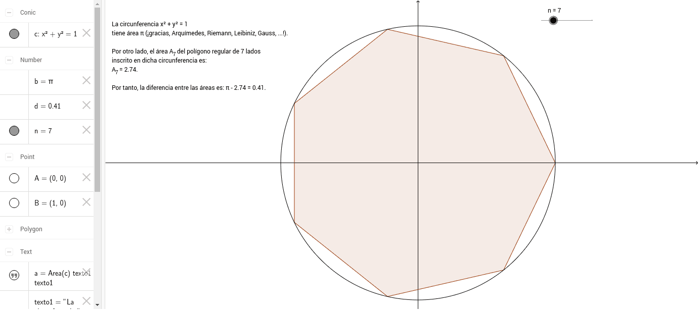 GeoGebra Applet